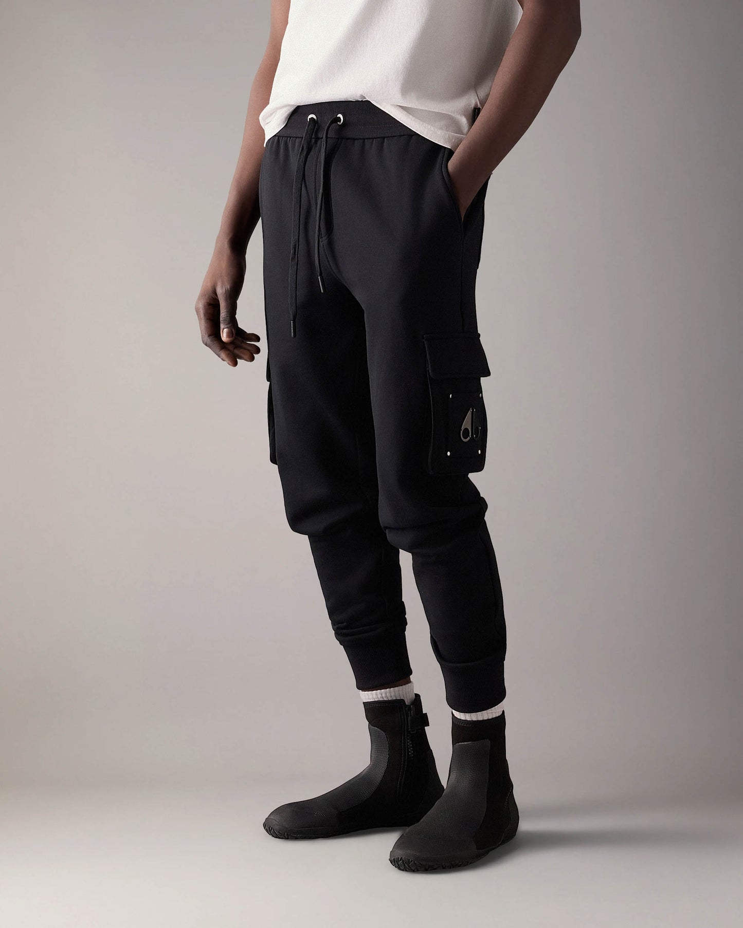 Moose Knuckles Mens Hartsfield Joggers - Black 292