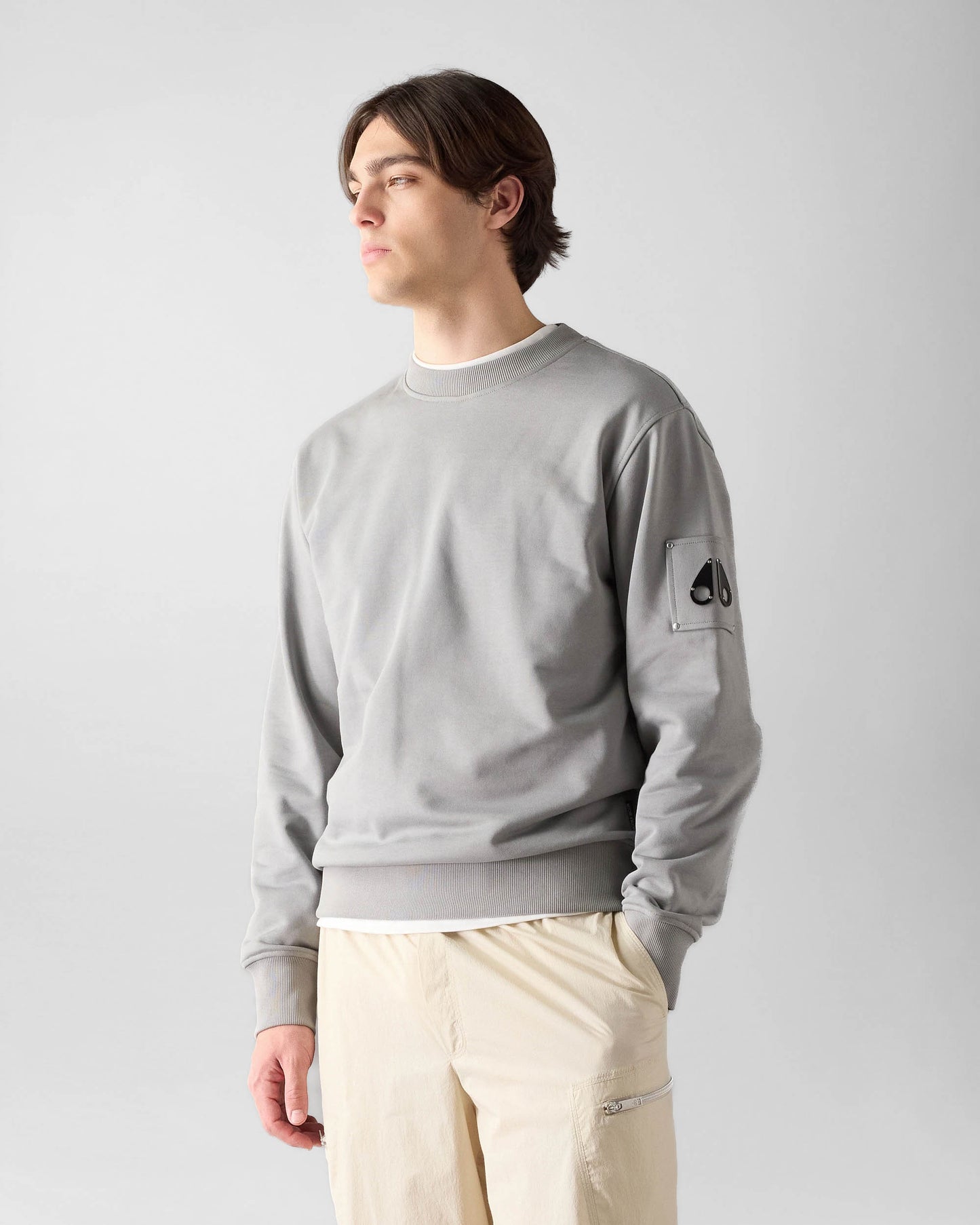 Moose Knuckles Hartsfield Mens Crew Neck Sweatshirt - Industry 1892