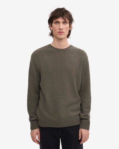 Colorful Standard Classic Merino Wool Crew Neck Jumper - Dusty Olive