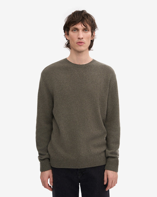 Colorful Standard Classic Merino Wool Crew Neck Jumper - Dusty Olive