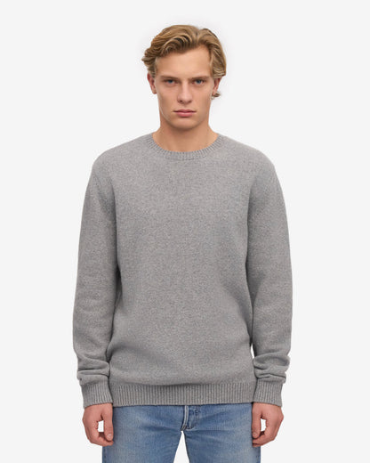 Colorful Standard Classic Merino Wool Crew Neck Jumper - Heather Grey