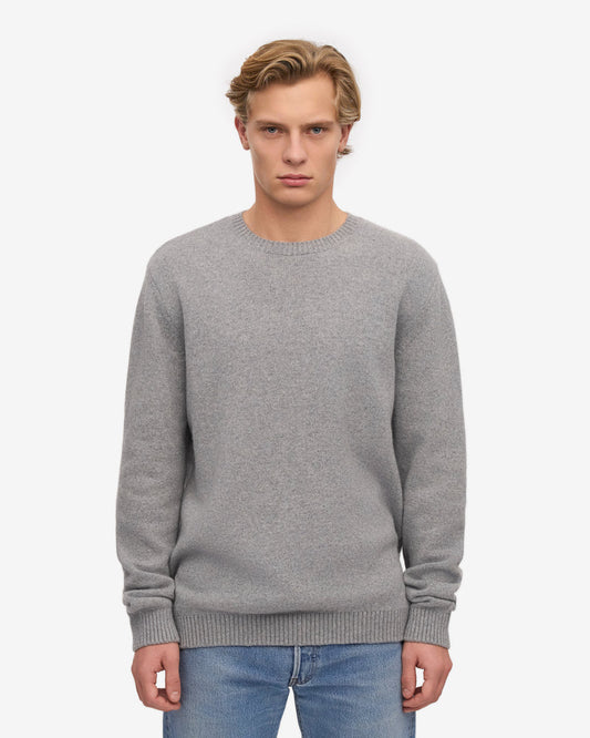 Colorful Standard Classic Merino Wool Crew Neck Jumper - Heather Grey