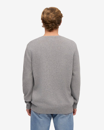 Colorful Standard Classic Merino Wool Crew Neck Jumper - Heather Grey