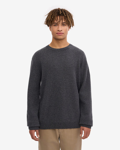 Colorful Standard Classic Merino Wool Crew Neck Jumper - Lava Grey