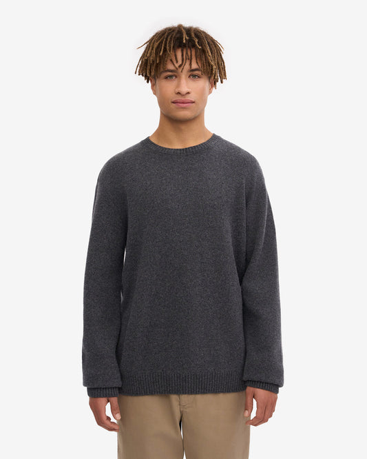 Colorful Standard Classic Merino Wool Crew Neck Jumper - Lava Grey
