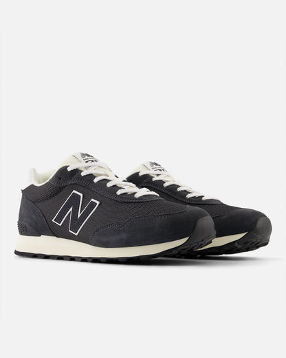 New Balance 515 Mens Trainers - Black/Sea Salt