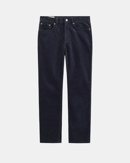 GANT Mens Regular Fit Cord Jeans - 433 Evening Blue | CHO | Designer Mens Corduroy Jeans