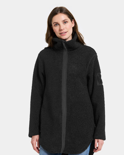 Didriksons Umi 3 Womens Full Zip Fleece - Black 060