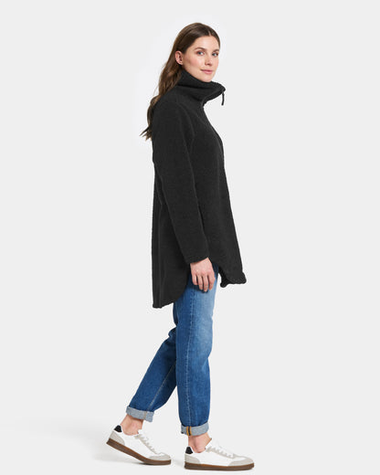 Didriksons Umi 3 Womens Full Zip Fleece - Black 060