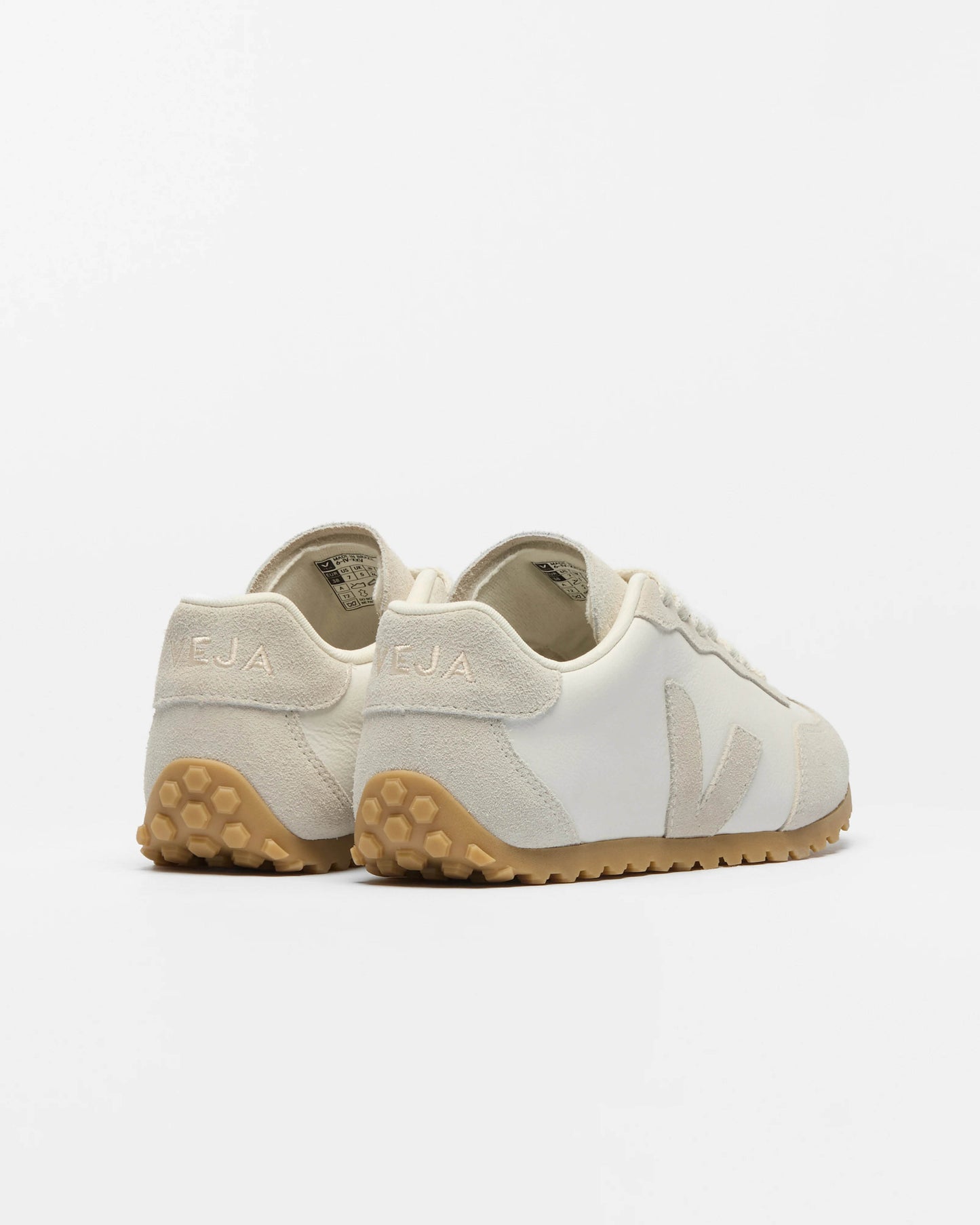 VEJA GT Leather Womens Trainers - White/Natural