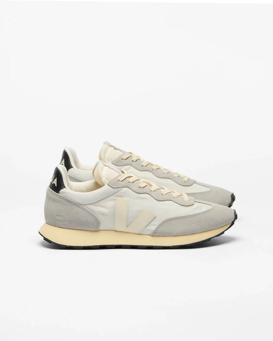 VEJA Rio Branco II Lite Nolyn Mens Trainers - Natural/Pierre/Oxford Grey | CHO | Designer Mens Trainers