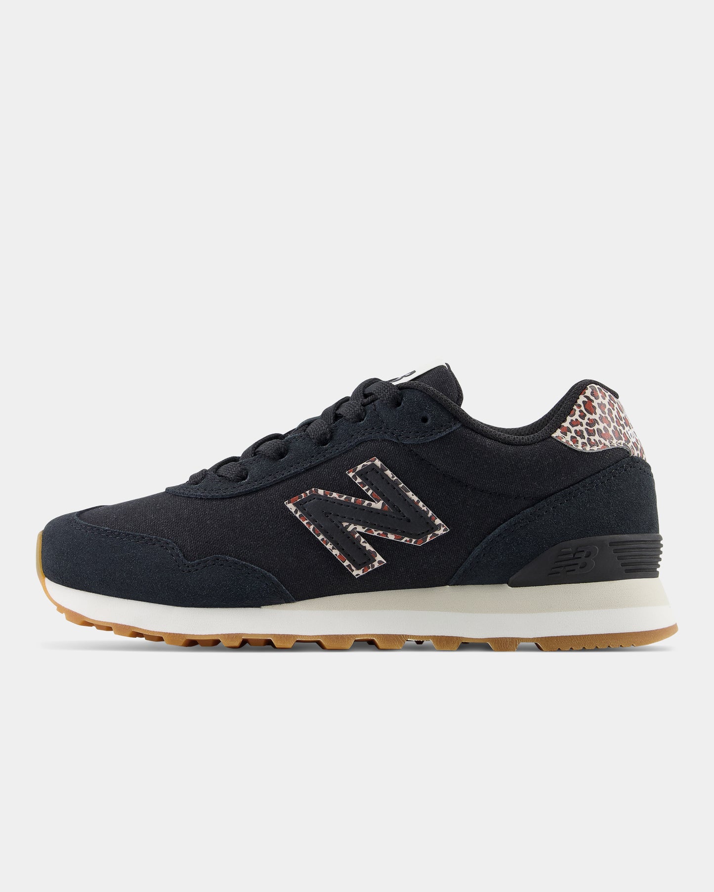 New Balance 515 Womens Trainers in Black - side