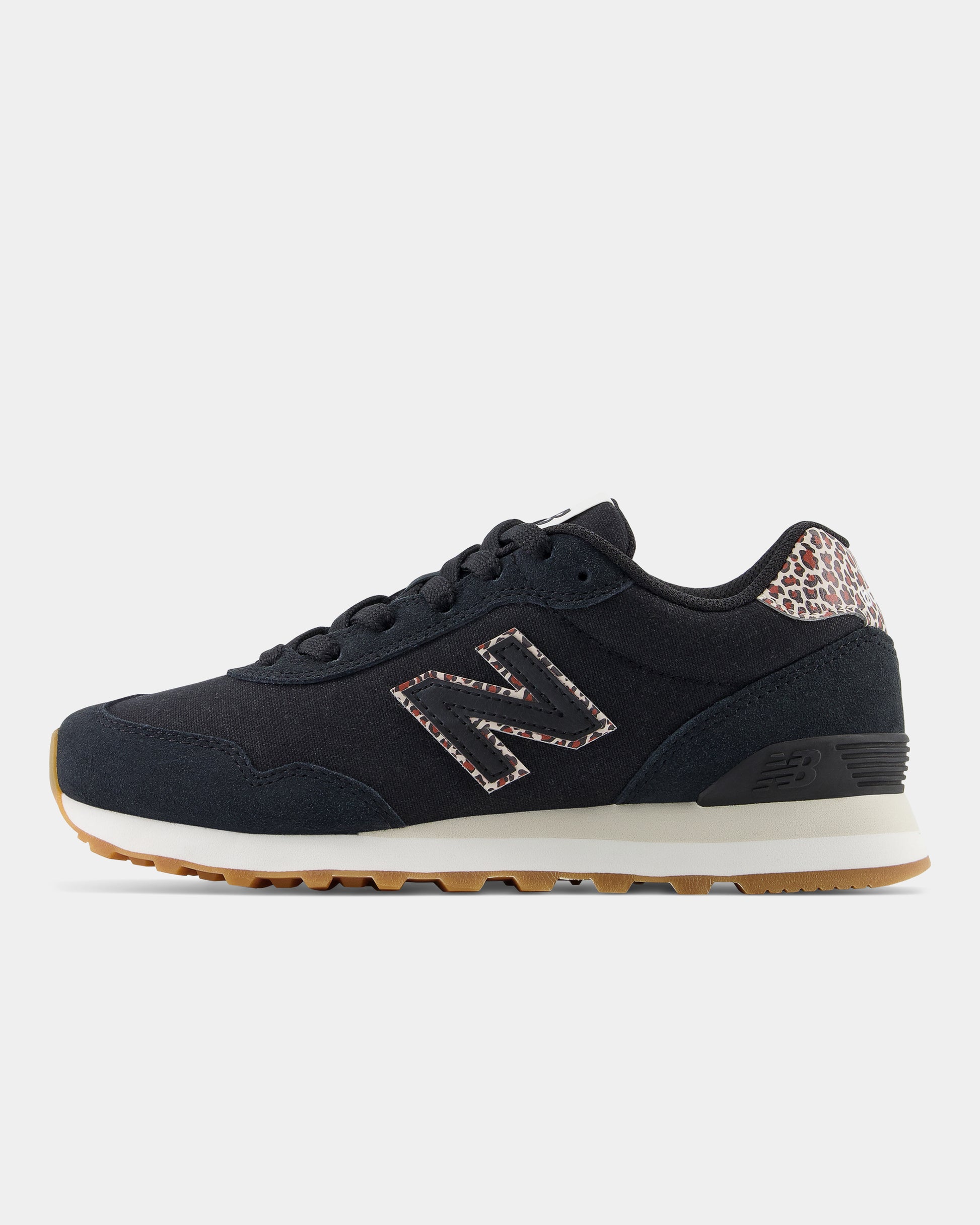 New Balance 515 Womens Trainers in Black - side